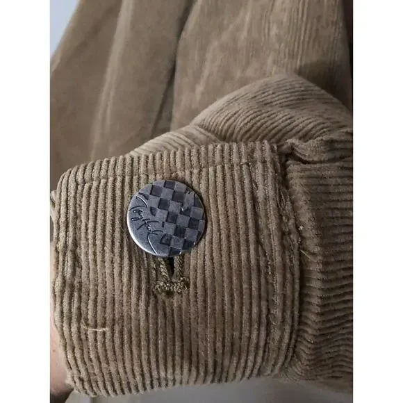 Tony Hawk Corduroy Sherpa Lined Trucker Jacket XL - Picture 6 of 10